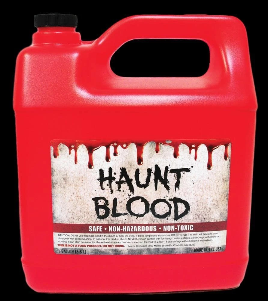 Morris "Fake Blood - Gallon" Halloween Costume Accessory Makeup & Accessories 1 Morris "Fake Blood - Gallon" Halloween Costume Accessory Makeup & Accessories