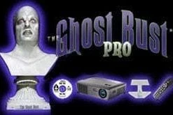 Night Frights "Ghost Bust - Fright Before Christmas" Animated Haunted Projection Prop Horror Movie Props