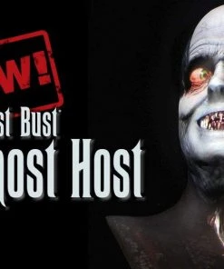 Night Frights "Ghost Bust - Ghost Host" Animated Haunted Projection Prop
