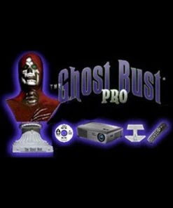 Night Frights "Ghost Bust Pro - Graveyard Skull" Animated Haunted Projection Prop Horror Movie Props