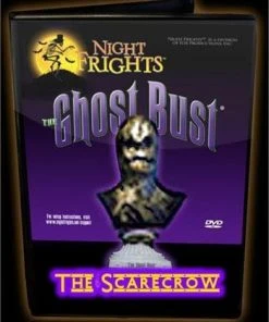 Night Frights "Ghost Bust Pro - Scarecrow" Animated Haunted Projection Prop