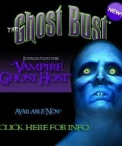 Night Frights "Ghost Bust - Vampire" Animated Haunted Projection Prop Horror Movie Props