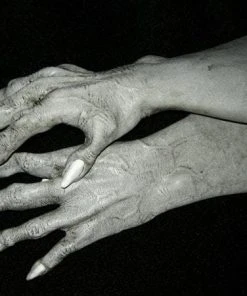 The Horror Dome Hands & Feet "Ghost Vampire Hands" Deluxe Latex Halloween Costume Gloves