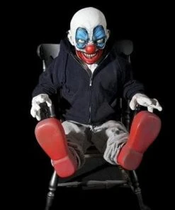 Distortions Props "Giggles The Clown" Electric Animated Halloween Prop