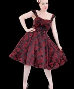 The Horror Dome "Gothic Ghoul Dress In Red" HD Hollywood Costume Costumes