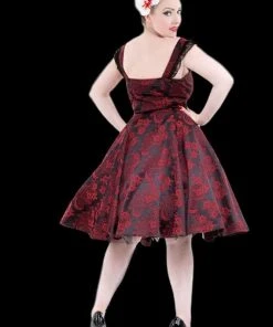 The Horror Dome "Gothic Ghoul Dress In Red" HD Hollywood Costume Costumes