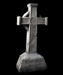 Distortions Props "Gothic Gravestone" Electric Animated Graveyard Prop