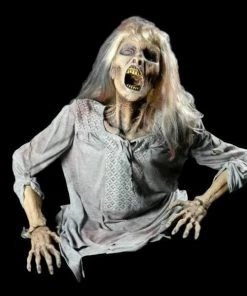 Distortions "Gravebuster - Barb The Zombie" Animated Graveyard Prop