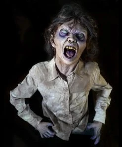 Morris "Gravebuster - Bonnie The Zombie" Animated Graveyard Prop