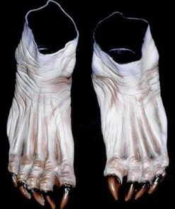 Morris "Gray Monster Deluxe Latex Feet" Halloween Costume Shoes Hands & Feet