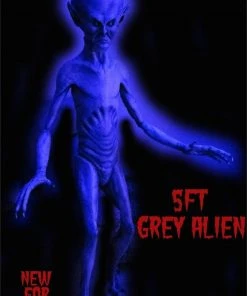 The Horror Dome "Grey Alien" Movie-Quality Professional Prop