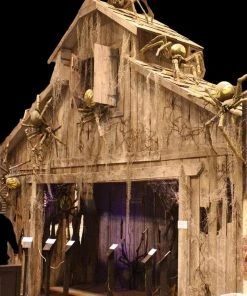 Nevermore Productions Decorations "Haunted Barn" Haunted House Entrance Facade