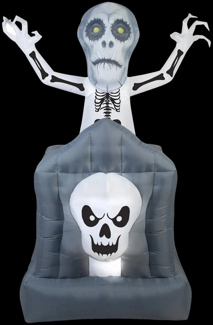 Morris Decorations "Haunted Ghost" Pop-Up Air-blown Inflatable Halloween Decoration 1 Morris Decorations "Haunted Ghost" Pop-Up Air-blown Inflatable Halloween Decoration