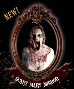 Night Frights "Haunted Mirror - Scary Mary" Professional Animated Halloween Decoration