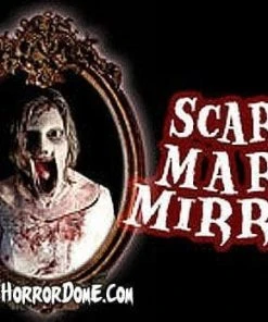 Night Frights "Haunted Mirror - Scary Mary" Professional Animated Halloween Decoration
