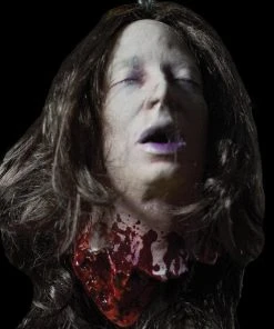 Distortions Props "Heather" Bloody Severed Head Prop
