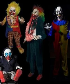 Morris Package Deals "Horror Clowns" Animated Halloween Props - Package Deal