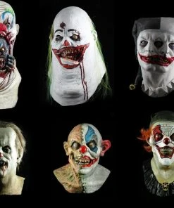 The Horror Dome "Horror Clowns" HD Studios Pro Masks - 6x Package Deal