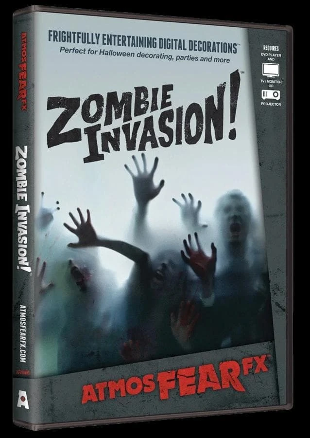 Morris "Horror Effects DVD - Zombie Atmosfear FX" Haunted House Video Effects Decorations 1 Morris "Horror Effects DVD - Zombie Atmosfear FX" Haunted House Video Effects Decorations
