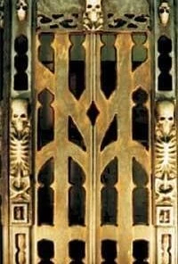 Morris Decorations "House Of The Dead - Gate Panel" Haunted House Facade