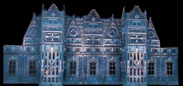 Morris Decorations "House Of The Dead" Haunted House Facade 1 Morris Decorations "House Of The Dead" Haunted House Facade