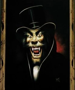 Morris Props "Howling Harry Painting" Haunted House Decoration