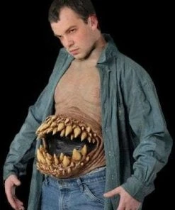 Morris "Hunger Pains Latex Chest" Halloween Costume Accessory