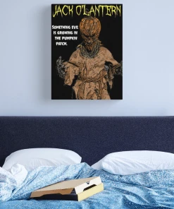 The Horror Dome Jack O Lantern Canvas Print