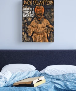 The Horror Dome Jack O Lantern Canvas Print