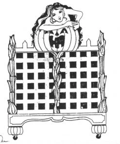 Morris "Jack O Lantern Girl" Halloween Illusion Plans Props