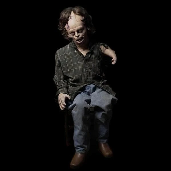 Morris "Junior The Hillbilly" Electric Animated Zombie Prop Props 1 Morris "Junior The Hillbilly" Electric Animated Zombie Prop Props