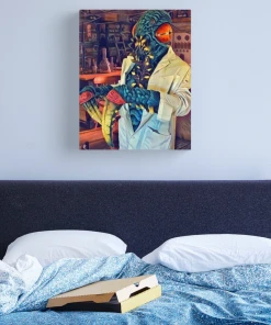 The Horror Dome Lab Experiment Canvas Print Decorations