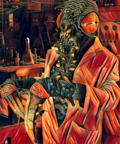 The Horror Dome Decorations Lab Experiment Poster