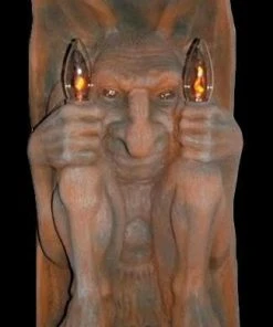 Morris "Lighted Gargoyle Wall Mount" Haunted House Decoration