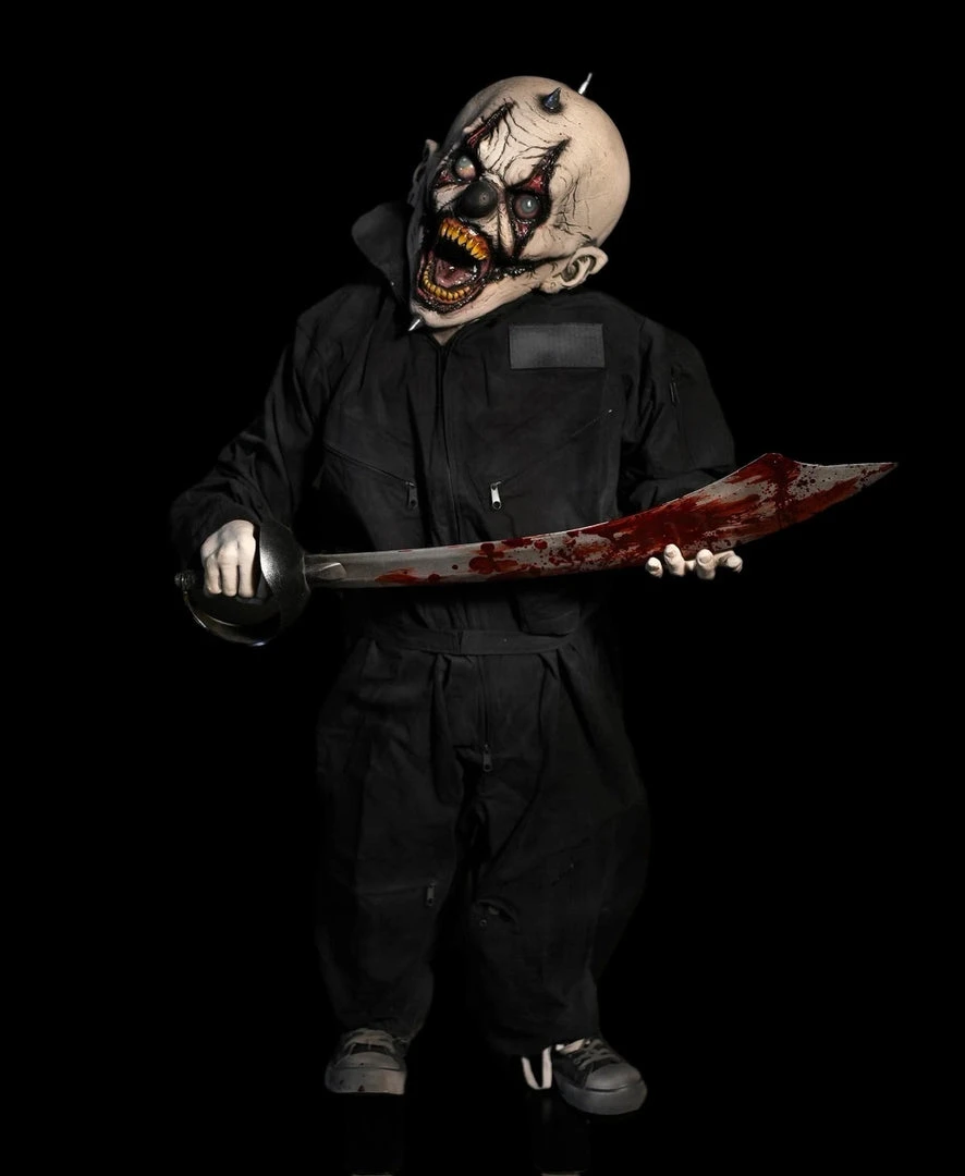 Distortions "Little Creep" Static Halloween Clown Prop Props 1 Distortions "Little Creep" Static Halloween Clown Prop Props