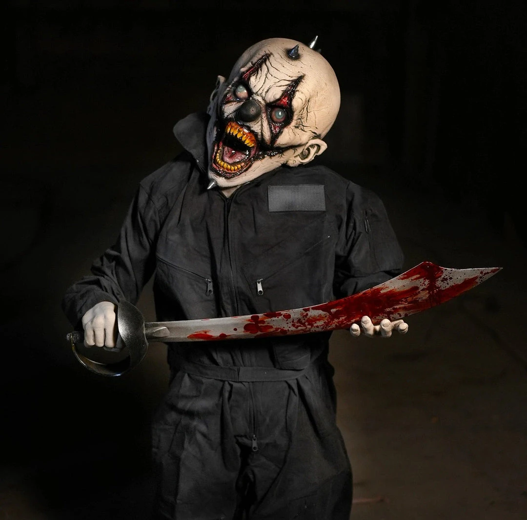 Distortions "Little Creep" Static Halloween Clown Prop Props 4 Distortions "Little Creep" Static Halloween Clown Prop Props