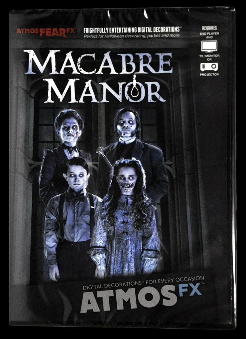 Morris "Macabre Manor DVD" Haunted House Effects Video Decorations 1 Morris "Macabre Manor DVD" Haunted House Effects Video Decorations