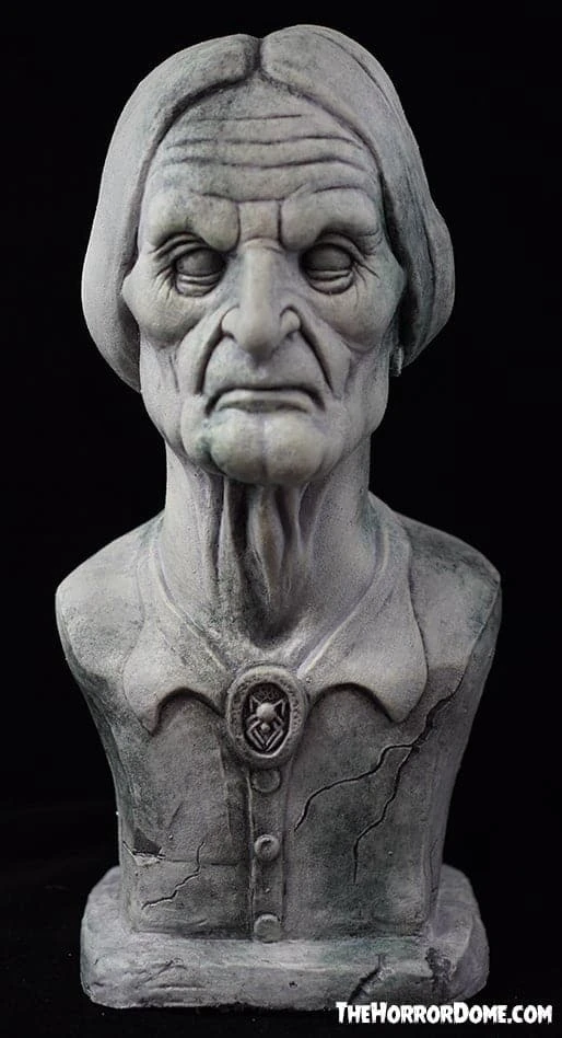 The Horror Dome NEW For 2022 - "Madam Macy Ghostly Manor Bust" HD Exclusive Halloween Decoration Scary Props 1 The Horror Dome NEW For 2022 - "Madam Macy Ghostly Manor Bust" HD Exclusive Halloween Decoration Scary Props