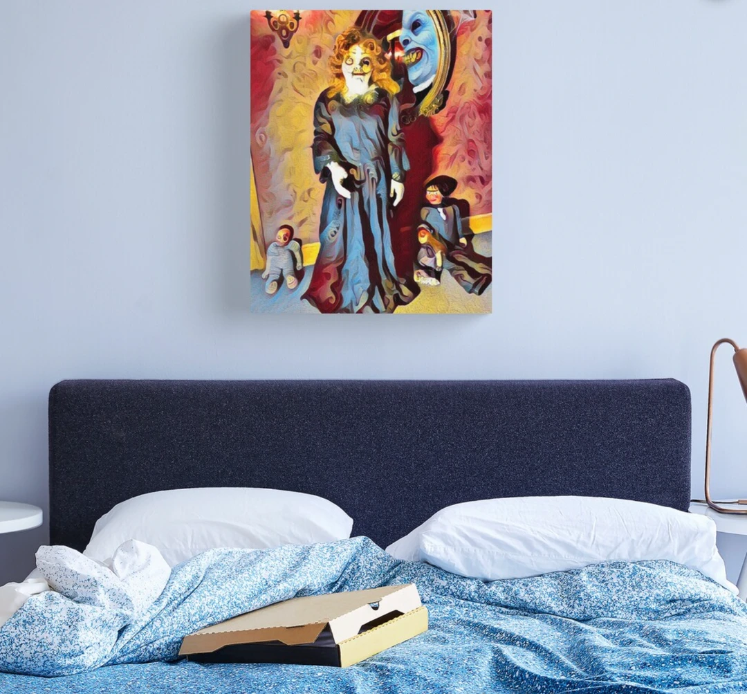 The Horror Dome Decorations Mirror Mirror Canvas Print 1 The Horror Dome Decorations Mirror Mirror Canvas Print