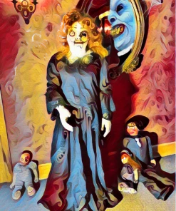 The Horror Dome Mirror Mirror Poster Decorations