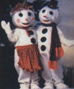 Morris Costumes "Mister Snowman" Professional Mascot Suit