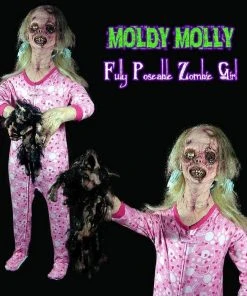 The Horror Dome Props "Moldy Molly - Zombie Child" Halloween Prop