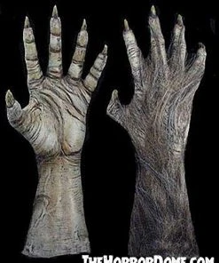 The Horror Dome Hands & Feet "Movie Quality Ultimate Werewolf Hands" Halloween Costume Gloves