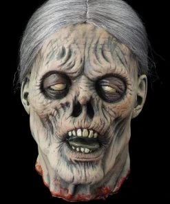 The Horror Dome "Mrs. Bates" Severed Head HD Studios Ultra Realistic Halloween Prop Props