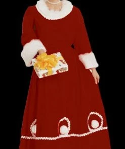 Morris "Mrs. Santa" Costume (Adult Small) Costumes