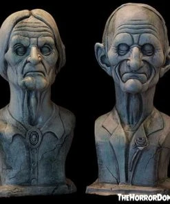 The Horror Dome NEW For 2022 - "Madam And Master Macy Ghostly Manor Busts" HD Exclusive Halloween Decoration