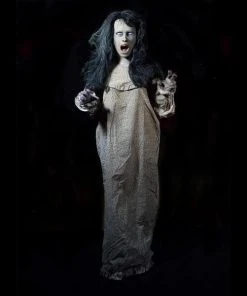 Distortions Props "Nightfright Zombie Girl" Static Halloween Prop