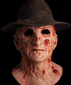 Morris "Nightmare On Elm Street 4 - Freddy" Deluxe Mask With Hat Scary Masks