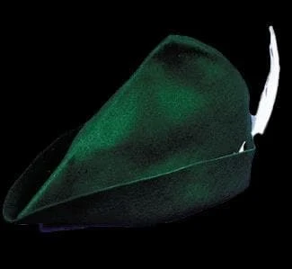 Morris "Peter Pan Elf Hat - Green Felt" Halloween Costume Accessory 1 Morris "Peter Pan Elf Hat - Green Felt" Halloween Costume Accessory