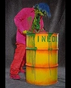 Distortions "Plutonium Puker" Halloween Animatronic Barrel Animatronics